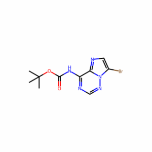 tert-butyl N-(7-bromoimidazo[2,1-f][1,2,4]triazin-4-yl)carbamate