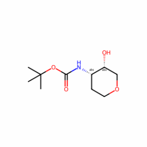 tert-butyl N-[cis-3-hydroxytetrahydropyran-4-yl]carbamate