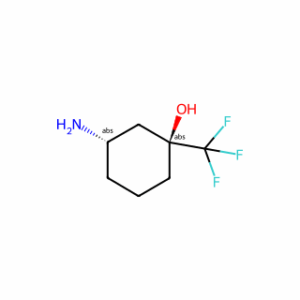 (1S,3S)-3-amino-1-(trifluoromethyl)cyclohexanol