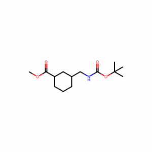 methyl 3-[(tert-butoxycarbonylamino)methyl]cyclohexanecarboxylate