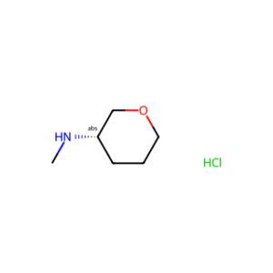 (3S)-N-methyltetrahydropyran-3-amine;hydrochloride