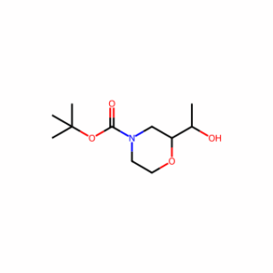 tert-butyl 2-(1-hydroxyethyl)morpholine-4-carboxylate
