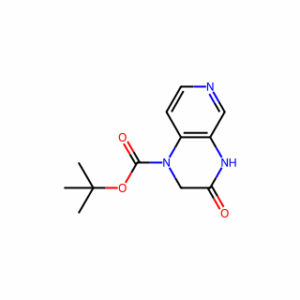 tert-butyl 3-oxo-2,4-dihydropyrido[3,4-b]pyrazine-1-carboxylate
