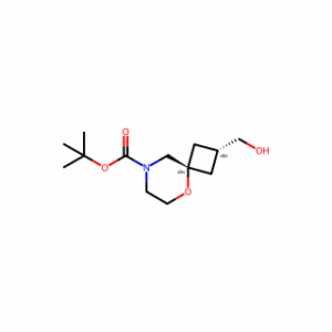 tert-butyl cis-2-(hydroxymethyl)-5-oxa-8-azaspiro[3.5]nonane-8-carboxylate