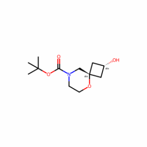 tert-butyl cis-2-hydroxy-5-oxa-8-azaspiro[3.5]nonane-8-carboxylate