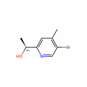 (1S)-1-(5-bromo-4-methyl-2-pyridyl)ethanol