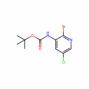 tert-Butyl (2-bromo-5-chloropyridin-3-yl)carbamate