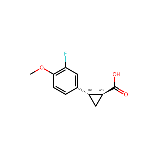 (1S,2S)-2-(3-fluoro-4-methoxy-phenyl)cyclopropanecarboxylic acid