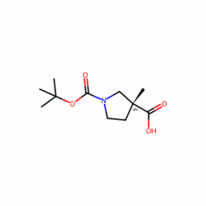 (3R)-1-tert-butoxycarbonyl-3-methyl-pyrrolidine-3-carboxylic acid