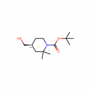 tert-Butyl (4S)-4-(Hydroxymethyl)-2,2-dimethylpiperidine-1-carboxylate
