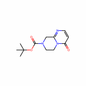 tert-butyl 4-oxo-7,9-dihydro-6H-pyrazino[1,2-a]pyrimidine-8-carboxylate