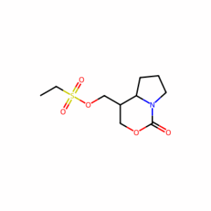 (1-oxo-3,4,4a,5,6,7-hexahydropyrrolo[1,2-c][1,3]oxazin-4-yl)methyl ethanesulfonate