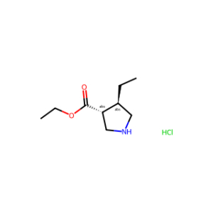 ETHYL TRANS-4-ETHYLPYRROLIDINE-3-CARBOXYLATE HYDROCHLORIDE