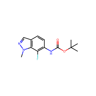 tert-butyl N-(7-fluoro-1-methyl-indazol-6-yl)carbamate