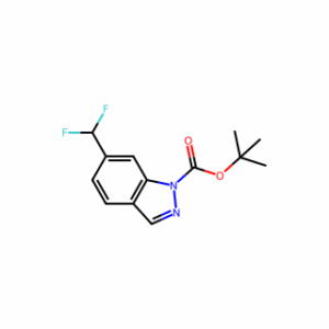 tert-butyl 6-(difluoromethyl)indazole-1-carboxylate