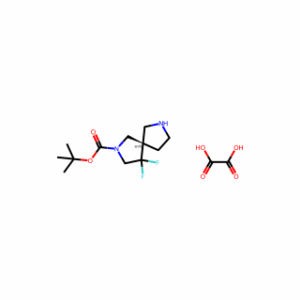 tert-butyl 4,4-difluoro-2,7-diazaspiro[4.4]nonane-2-carboxylate oxalic acid