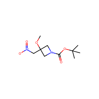 tert-butyl 3-methoxy-3-(nitromethyl)azetidine-1-carboxylate