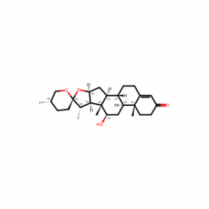 (25S)-12β-Hydroxyspirost-4-en-3-one