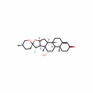 (25R)-12α-Hydroxyspirost-4-en-3-one