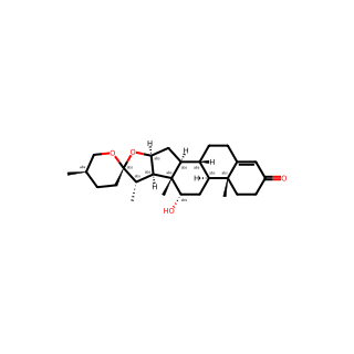 (25R)-12α-Hydroxyspirost-4-en-3-one