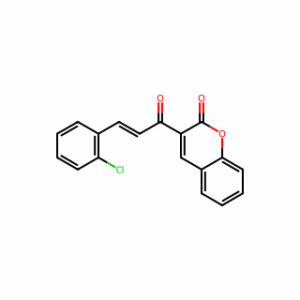 (E)-3-(3-(2-Chlorophenyl)acryloyl)-2H-chromen-2-one