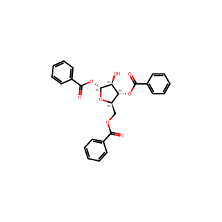 (2R,3S,4S,5R)-5-((Benzoyloxy)methyl)-3-hydroxytetrahydrofuran-2,4-diyl dibenzoate
