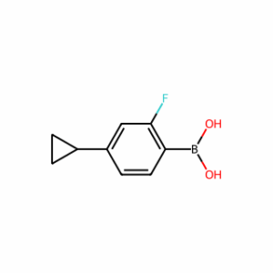 (4-Cyclopropyl-2-fluorophenyl)boronic acid