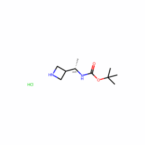 tert-butyl N-[1-(azetidin-3-yl)ethyl]carbamate hydrochloride