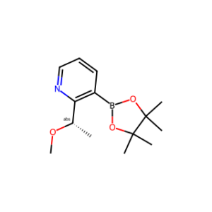 (S)-2-(1-Methoxyethyl)-3-(4,4,5,5-tetramethyl-1,3,2-dioxaborolan-2-yl)pyridine