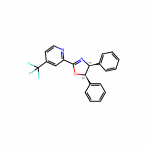 (4S,5R)-4,5-Diphenyl-2-(4-(trifluoromethyl)pyridin-2-yl)-4,5-dihydrooxazole