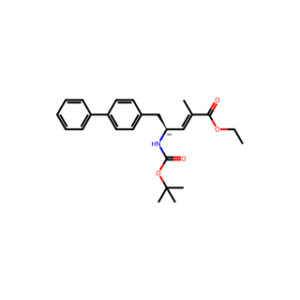 (S,E)-ethyl 5-([1,1′-biphenyl]-4-yl)-4-((tert-butoxycarbonyl)amino)-2-methylpent-2-enoate