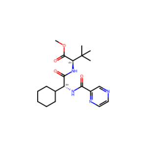 (R)-methyl 2-((R)-2-cyclohexyl-2-(pyrazine-2-carboxamido)acetamido)-3,3-dimethylbutanoate