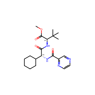 (R)-methyl 2-((R)-2-cyclohexyl-2-(pyrazine-2-carboxamido)acetamido)-3,3-dimethylbutanoate