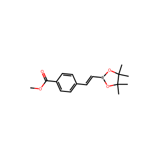 Methyl (E)-4-(2-(4,4,5,5-tetramethyl-1,3,2-dioxaborolan-2-yl)vinyl)benzoate