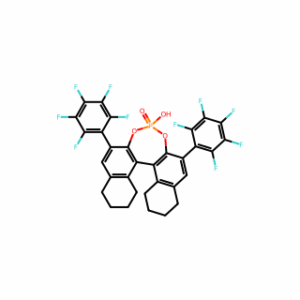 (11bS)-4-Hydroxy-2,6-bis(perfluorophenyl)-8,9,10,11,12,13,14,15-octahydrodinaphtho[2,1-d:1′,2′-f][1,3,2]dioxaphosphepine 4-oxide