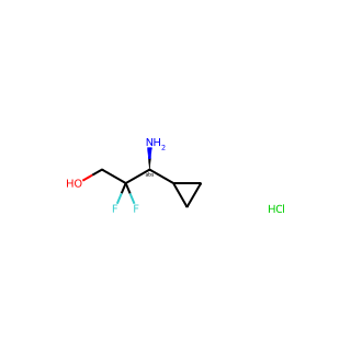 (S)-3-Amino-3-cyclopropyl-2,2-difluoropropan-1-ol hydrochloride