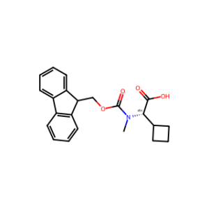 (S)-2-((((9H-Fluoren-9-yl)methoxy)carbonyl)(methyl)amino)-2-cyclobutylacetic acid