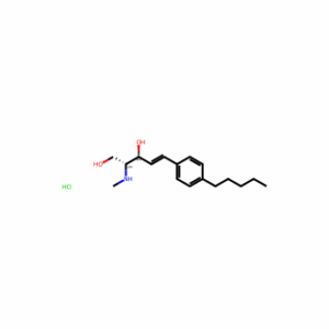 (2R,3S,E)-2-(Methylamino)-5-(4-pentylphenyl)pent-4-ene-1,3-diol hydrochloride