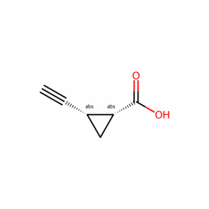 (1R,2S)-2-ethynylcyclopropane-1-carboxylic acid
