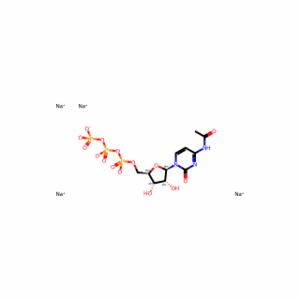 ((2R,3S,4R,5R)-5-(4-Acetamido-2-oxopyrimidin-1(2H)-yl)-3,4-dihydroxytetrahydrofuran-2-yl)methyl triphosphate tetrasodium salt