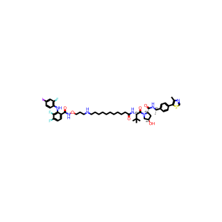 (2S,4R)-1-((S)-20-(tert-Butyl)-1-(3,4-difluoro-2-((2-fluoro-4-iodophenyl)amino)phenyl)-1,18-dioxo-3-oxa-2,7,19-triazahenicosan-21-oyl)-4-hydroxy-N-((S)-1-(4-(4-methylthiazol-5-yl)phenyl)ethyl)pyrrolidine-2-carboxamide