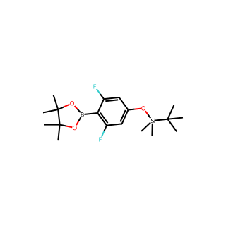 tert-Butyl(3,5-difluoro-4-(4,4,5,5-tetramethyl-1,3,2-dioxaborolan-2-yl)phenoxy)dimethylsilane