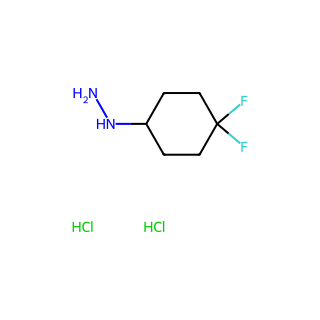(4,4-difluorocyclohexyl)hydrazine dihydrochloride