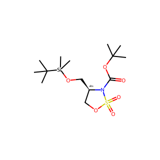 tert-Butyl (R)-4-(((tert-butyldimethylsilyl)oxy)methyl)-1,2,3-oxathiazolidine-3-carboxylate 2,2-dioxide