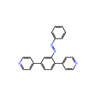 (E)-4,4′-(2-(Phenyldiazenyl)-1,4-phenylene)dipyridine