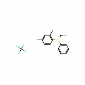(2,4-Dimethylphenyl)(fluoromethyl)(phenyl)sulfonium tetrafluoroborate