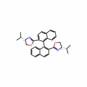 (R)-2,2′-Bis((S)-4-isopropyl-4,5-dihydrooxazol-2-yl)-1,1′-binaphthalene