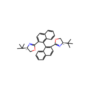 (S)-2,2′-Bis((R)-4-(tert-butyl)-4,5-dihydrooxazol-2-yl)-1,1′-binaphthalene