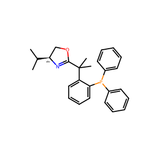 (S)-2-(2-(2-(Diphenylphosphino)phenyl)propan-2-yl)-4-isopropyl-4,5-dihydrooxazole