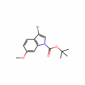 TERT-BUTYL 3-BROMO-6-METHOXY-1H-INDOLE-1-CARBOXYLATE